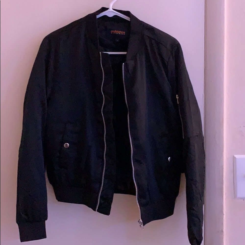 A bomber jacket.